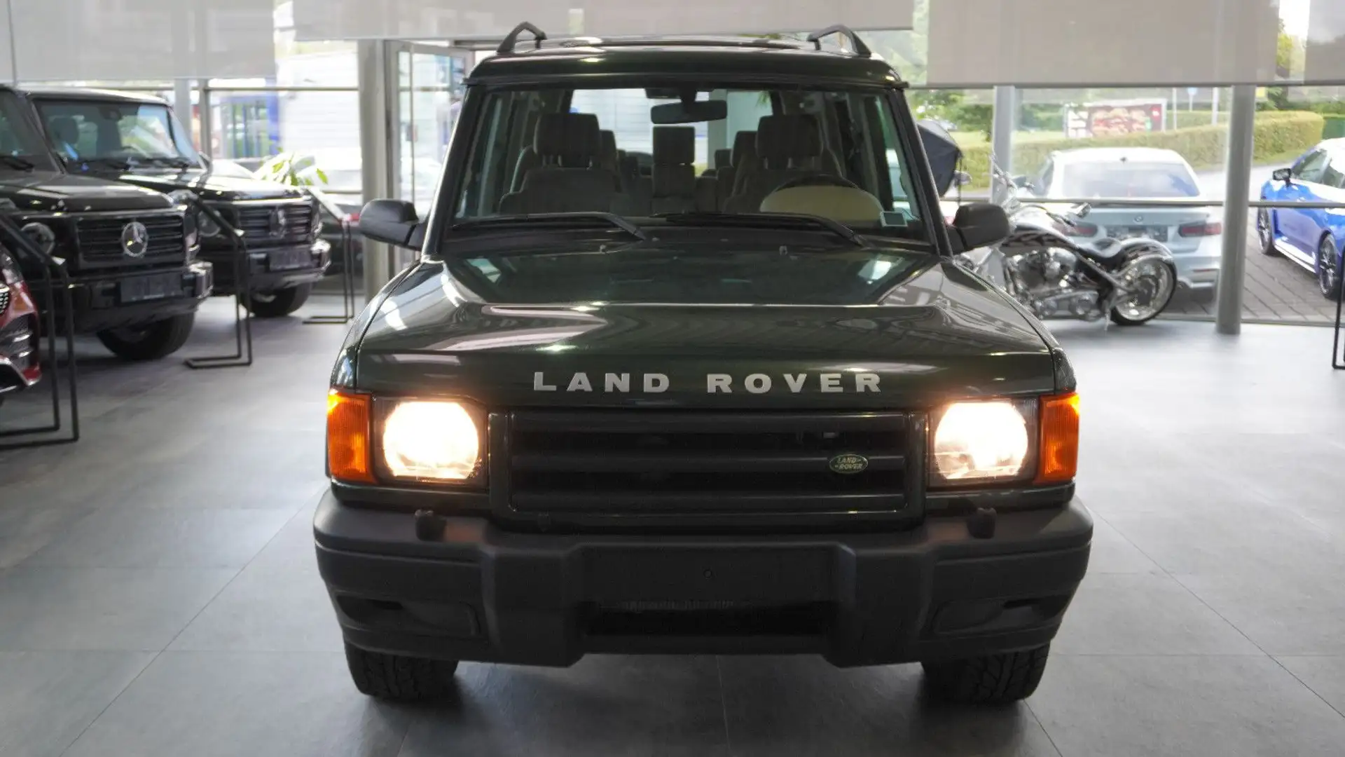 Land Rover Discovery V8*RARITÄT*7-SITZER*LEDER*GSHD Zöld - 2