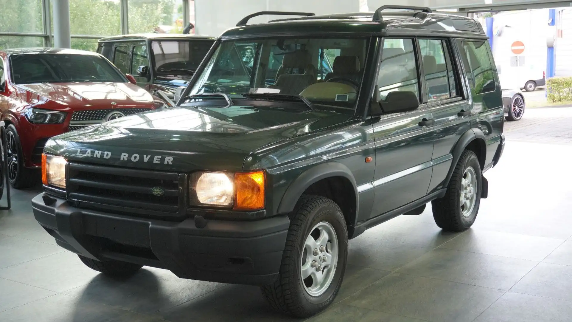 Land Rover Discovery V8*RARITÄT*7-SITZER*LEDER*GSHD Grün - 1