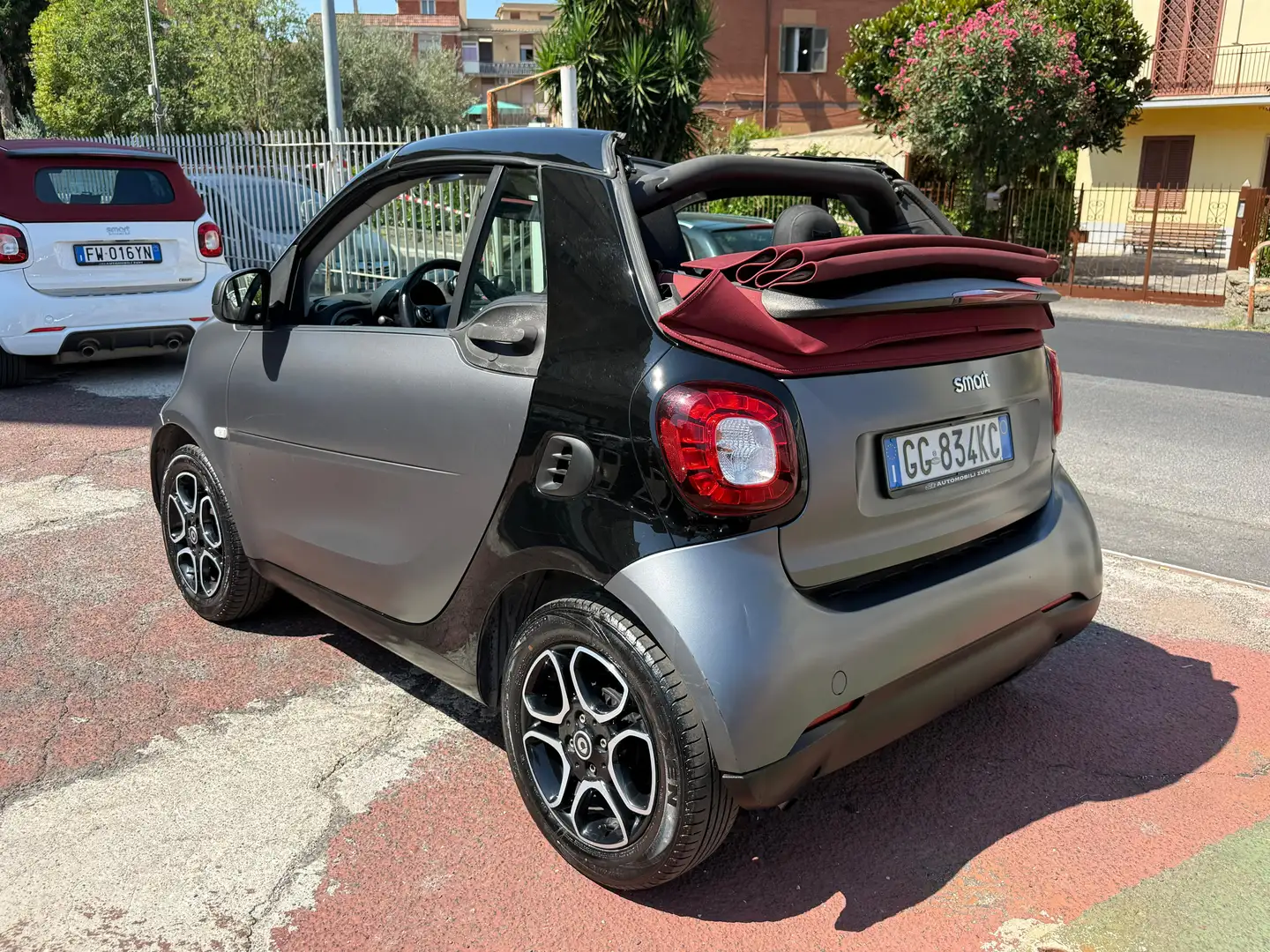 smart forTwo 0.9 ALL. PASSION Automatica *CABRIO* Grigio - 1