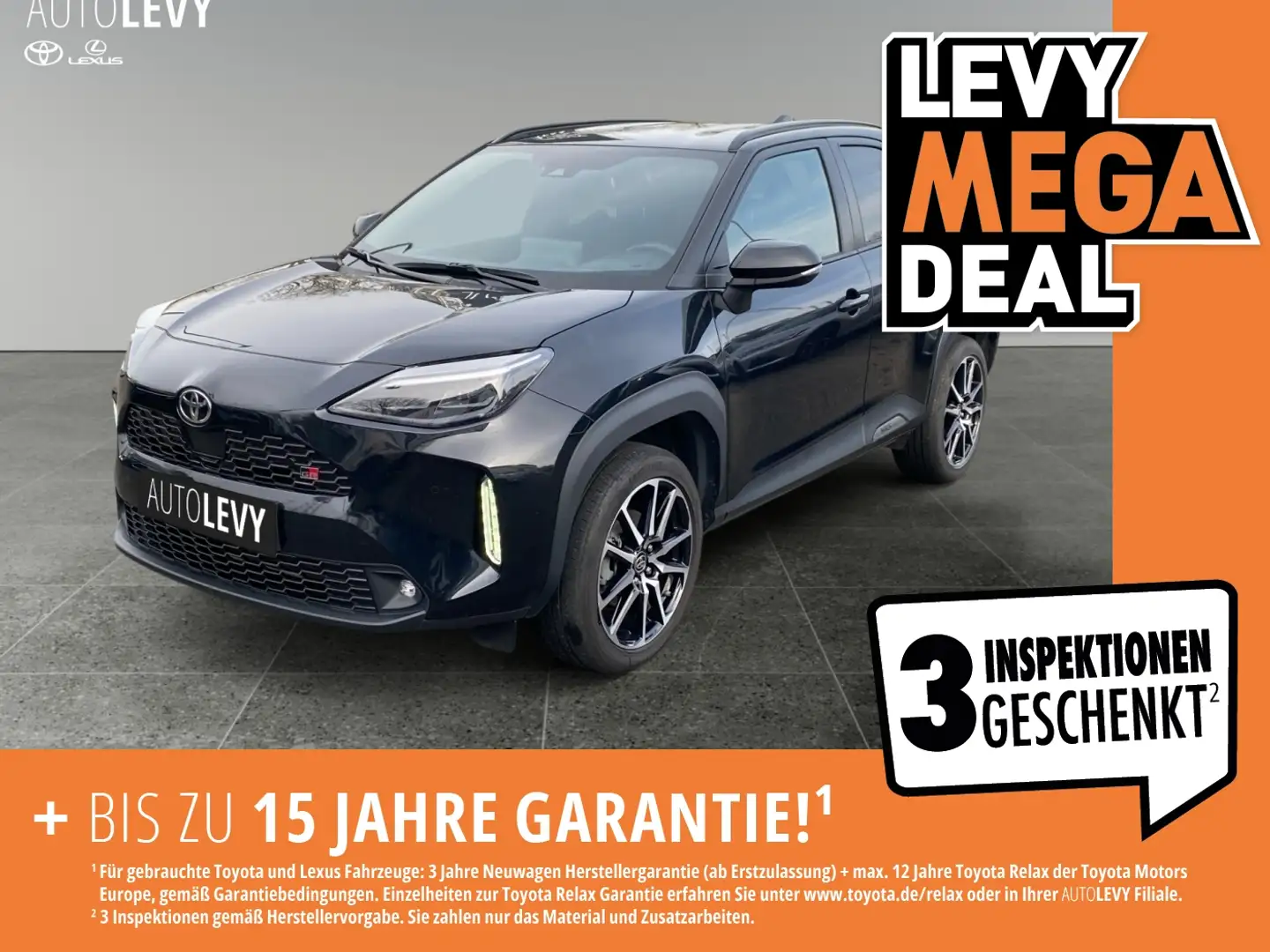 Toyota Yaris Cross 1.5 Hybrid GR *CARPLAY*AA*NAVI* Schwarz - 1