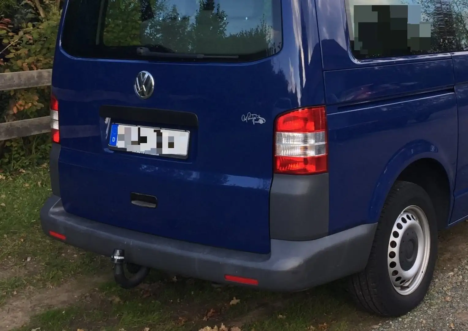 Volkswagen T5 Kombi Facelift Mod. 2011, TDI , Klima, Stdh., 2. Hd., Bleu - 1