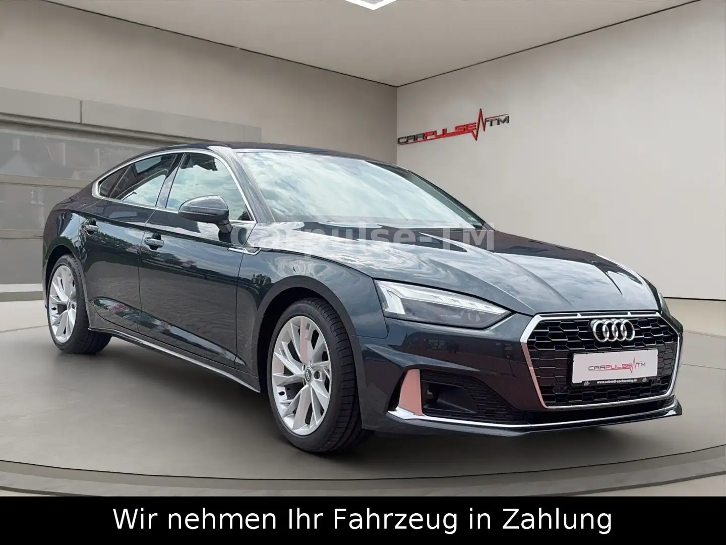 Audi A5 Sportback 40 g-tron advanced-S-tronic-LED Gris - 1