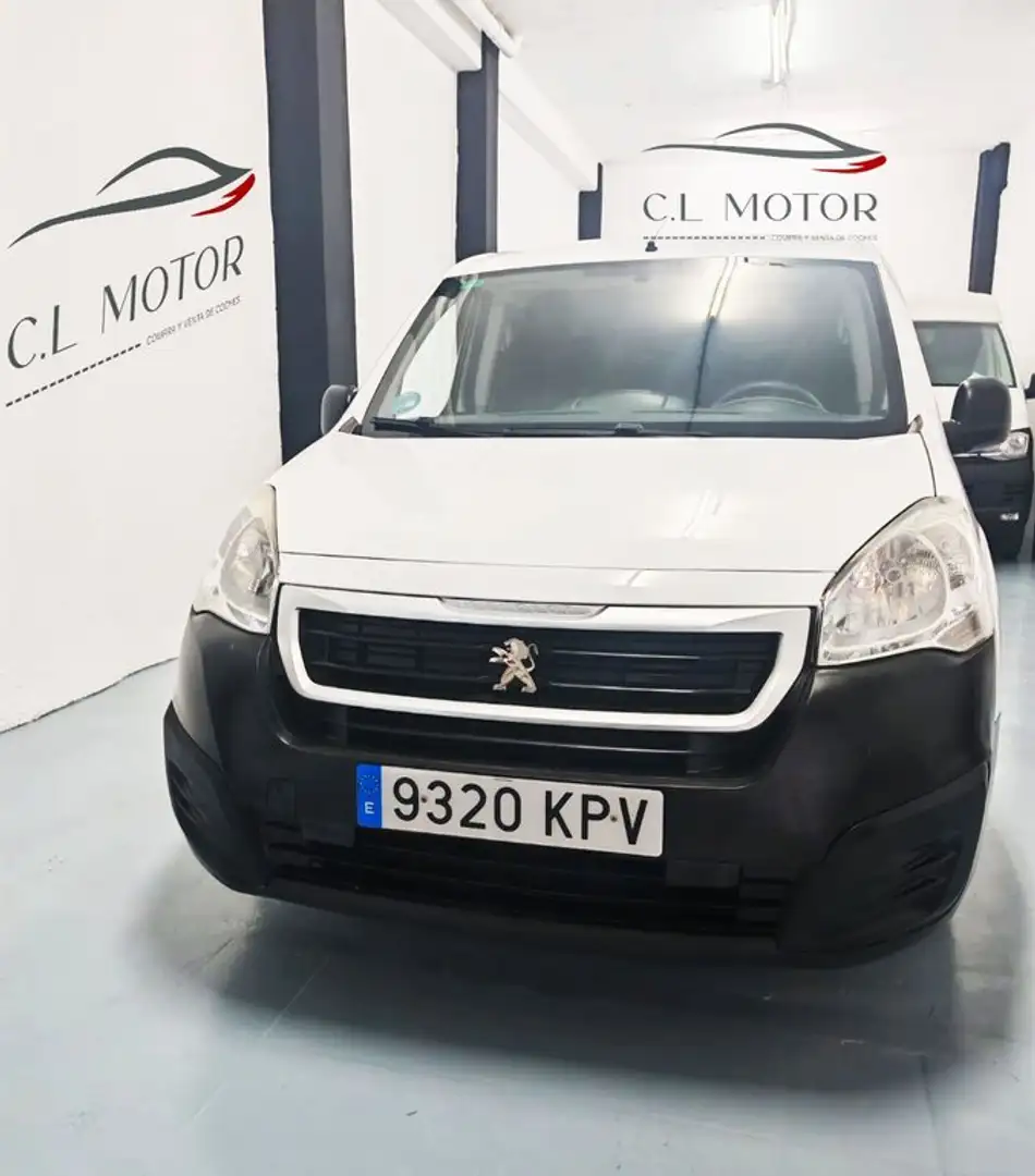 Peugeot Partner Furgón 1.6BlueHDI ConfortPack L1 75 Blanco - 2