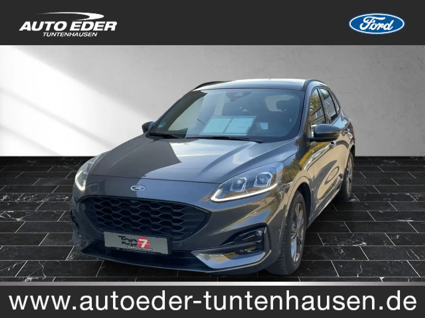 Ford Kuga ST-Line Automatik Sportpaket Bluetooth Navi Grau - 1