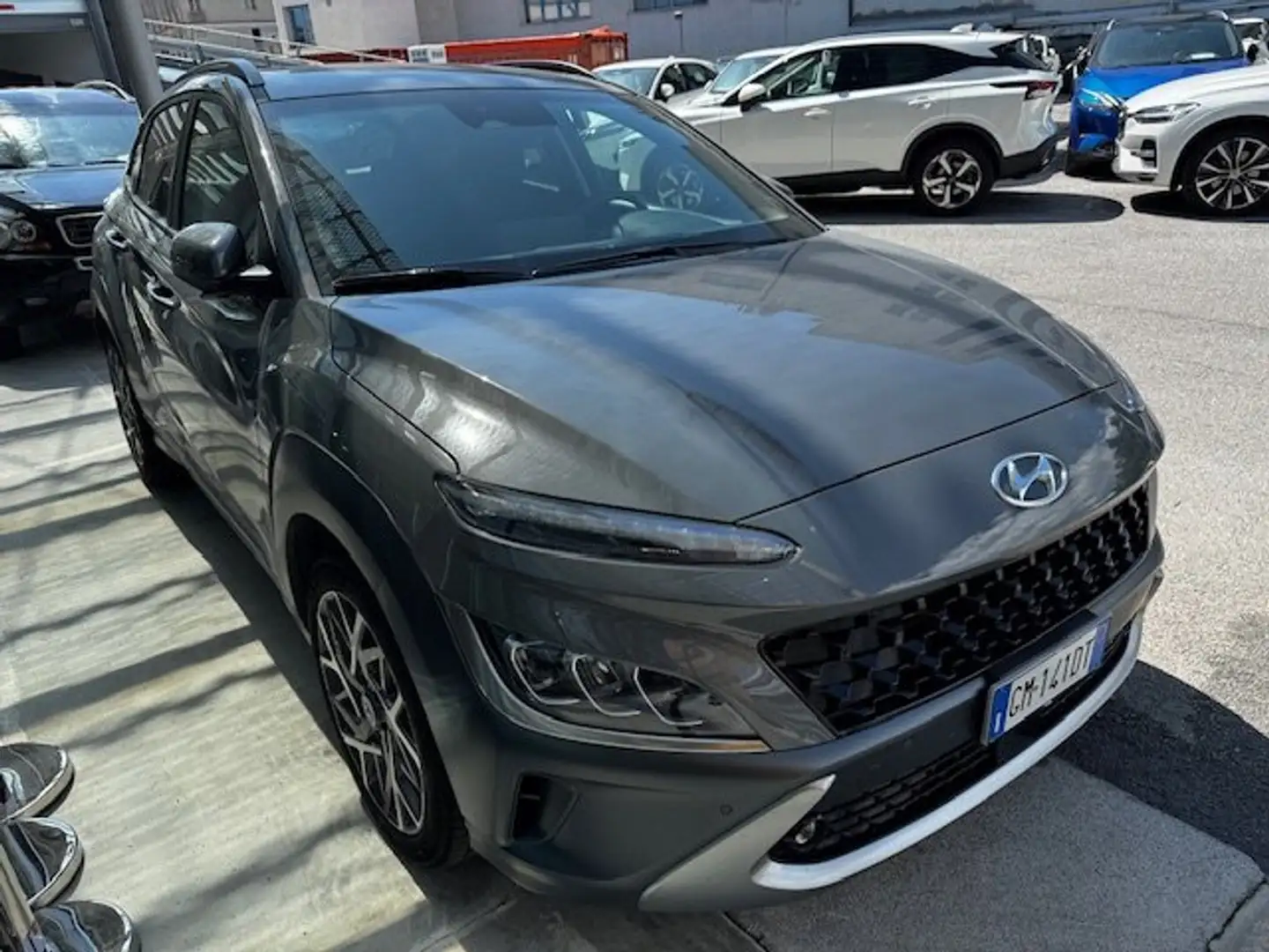 Hyundai KONA 1.6 gdi hev Xline 2WD 141cv DCT Argento - 1