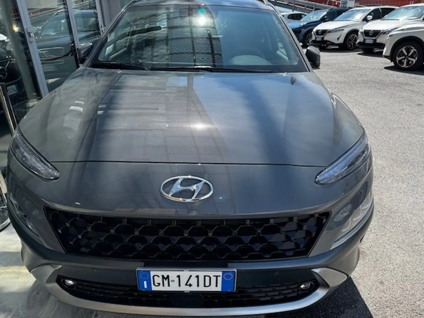 Hyundai KONA 1.6 gdi hev Xline 2WD 141cv DCT Argento - 2