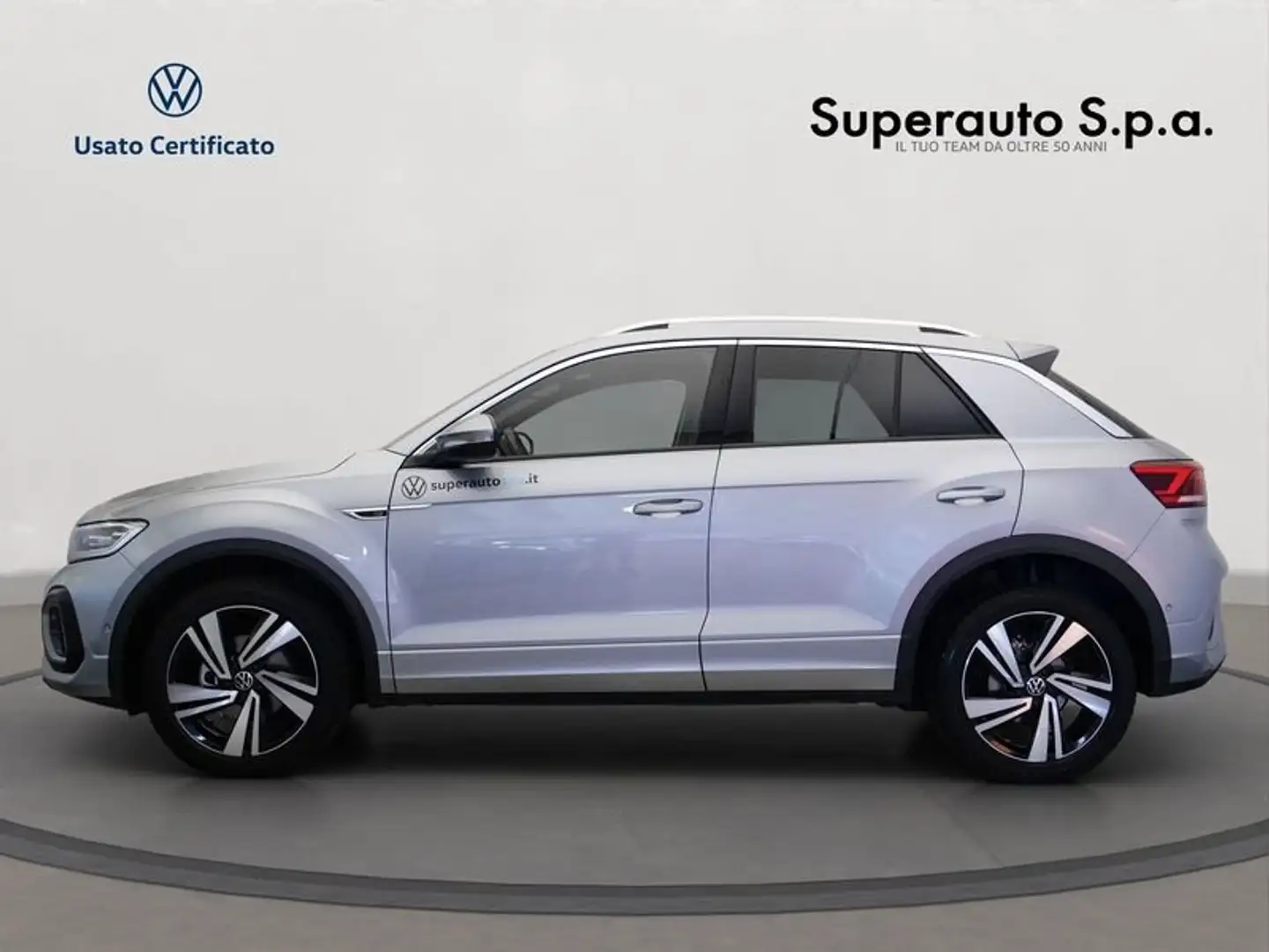 Volkswagen T-Roc 2.0 TDI SCR R-Line Argento - 2