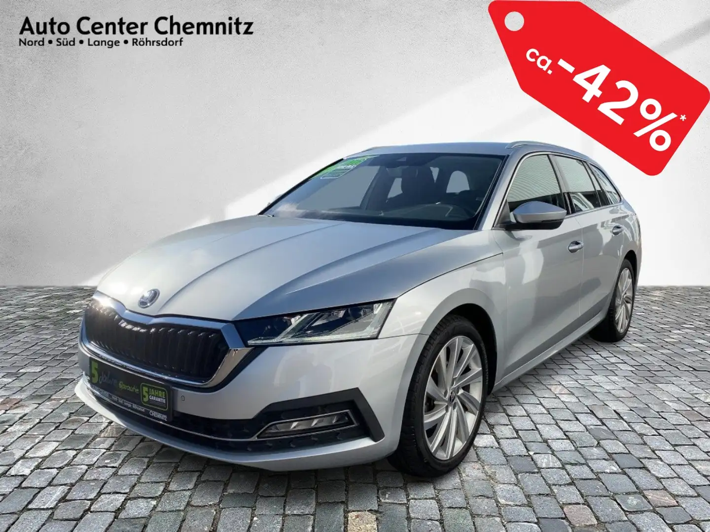 Skoda Octavia 1.5TSI Style Plus Matrix/Navi/SHZ/Kamera Argent - 2