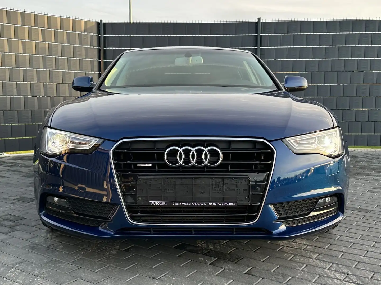 Audi A5 Sportback 2.0 TFSI quattro*S-LINE*MMI*CAM*AHK Blau - 2