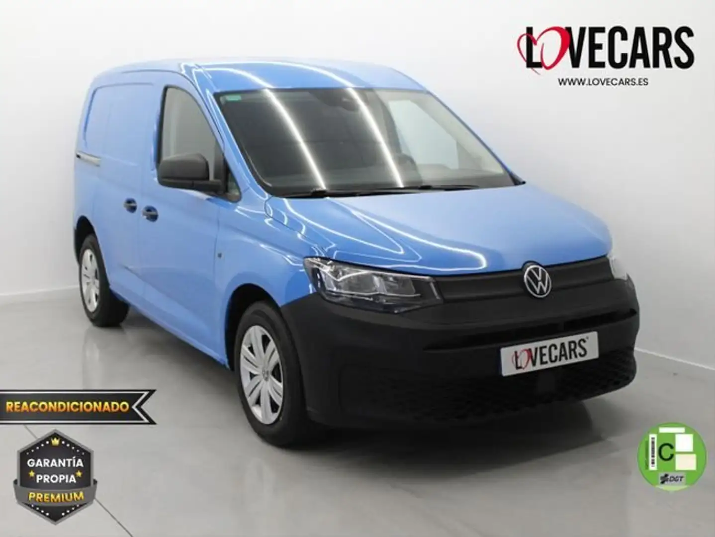 Volkswagen Caddy 2.0 TDI FURGÓN CARGO 6 VEL 75 Azul - 1