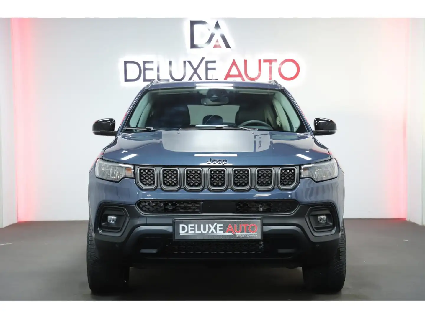 Jeep Compass 1.3 Turbo PHEV T4 240 4xe eAWD Trailhawk BVA Bleu - 2