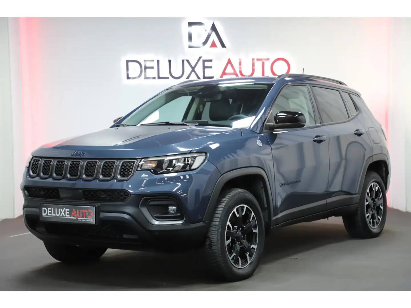 Jeep Compass 1.3 Turbo PHEV T4 240 4xe eAWD Trailhawk BVA Bleu - 1