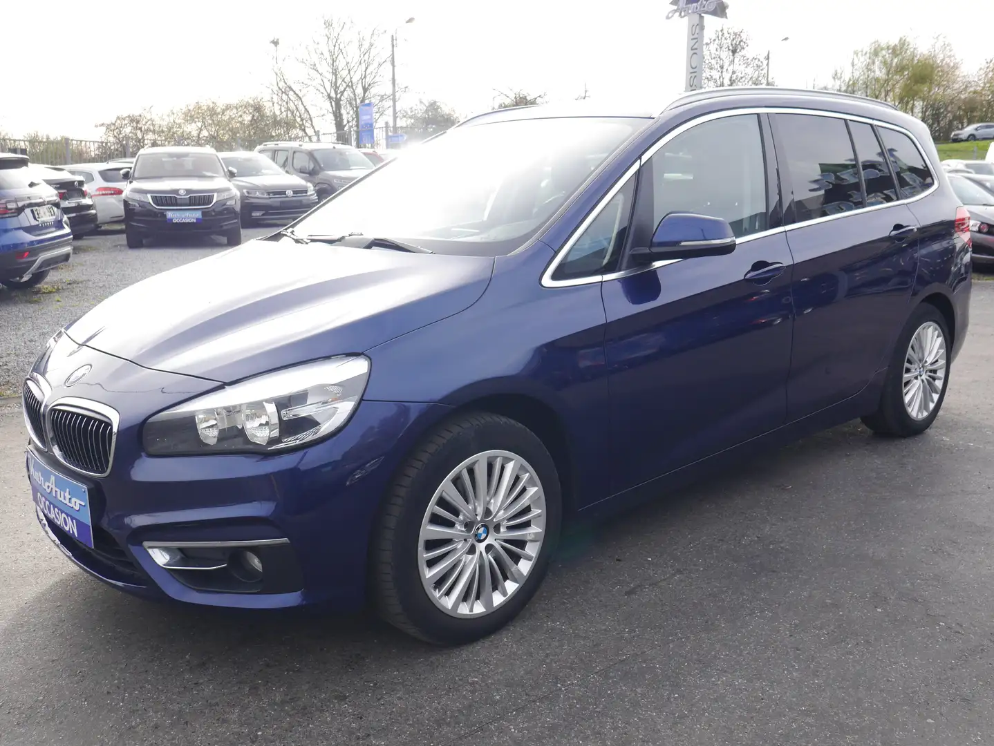 BMW 218 Gran Tourer 218 dA*CUIR*TOIT PANO*7PLACES* Azul - 2