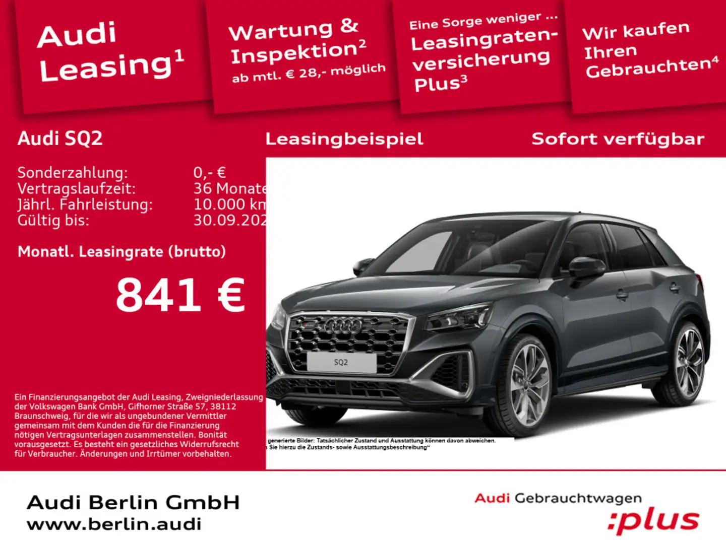 Audi SQ2 TFSI S tronic Šedá - 1