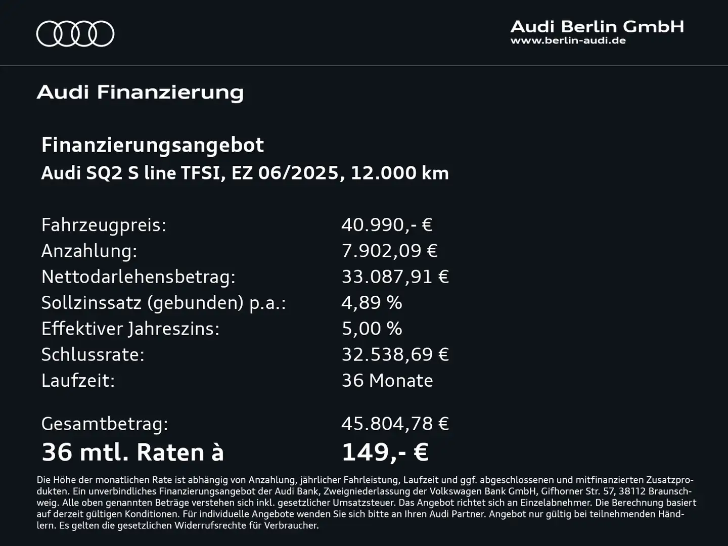 Audi SQ2 TFSI S tronic Grau - 2