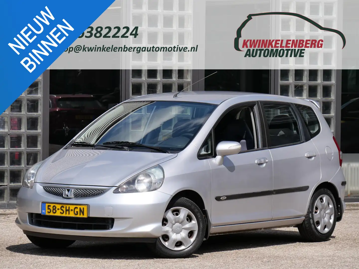Honda Jazz 1.4 LS AUTOMAAT/ TREKHAAK Grijs - 1