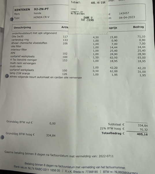 Photo du véhicule