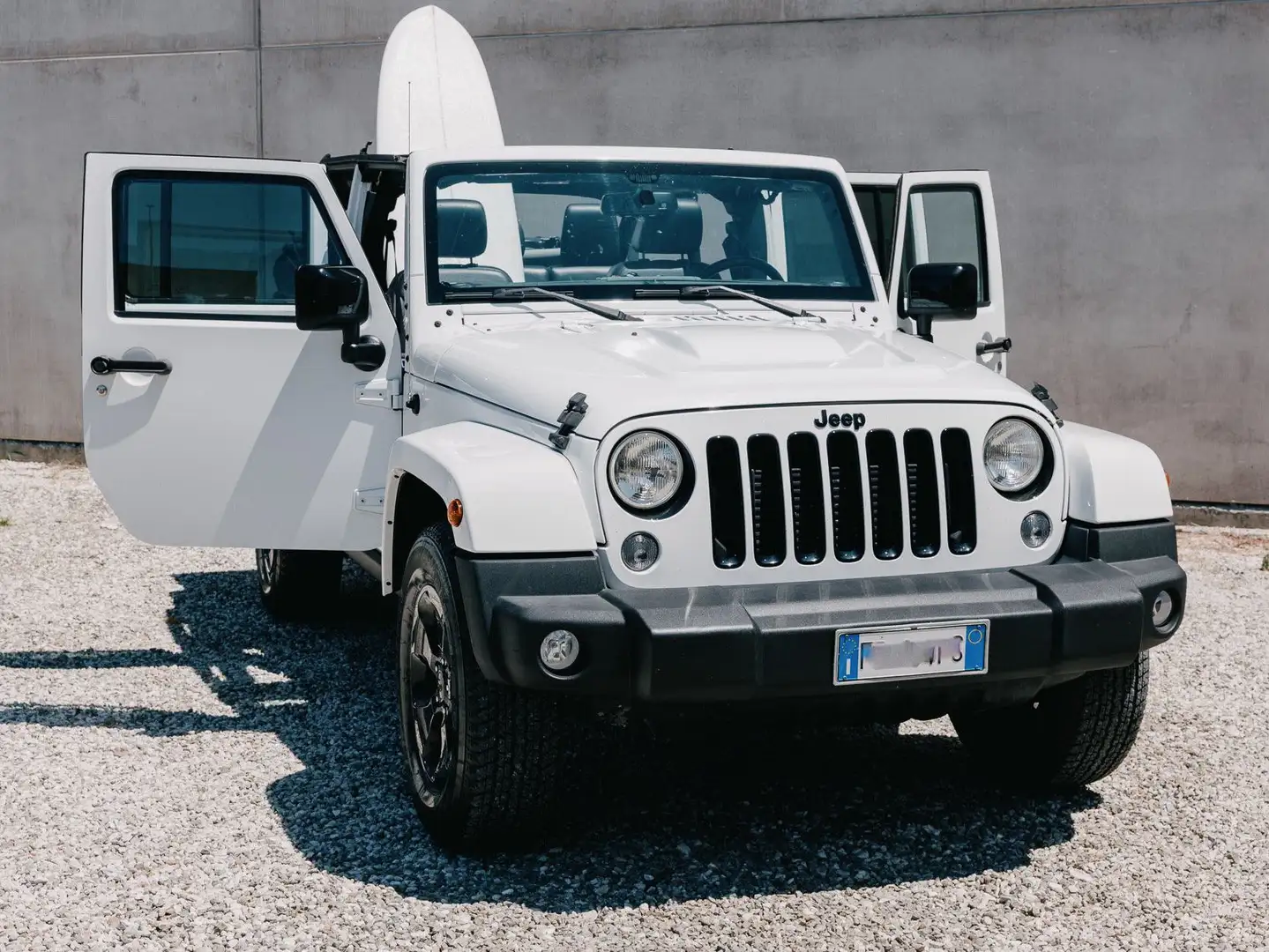 Jeep Wrangler Wrangler Unlimited BLACK EDITION E5+ Bianco - 2