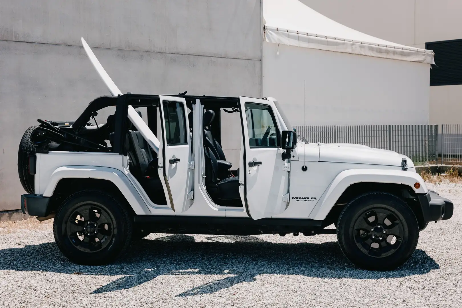 Jeep Wrangler Wrangler Unlimited BLACK EDITION E5+ Bianco - 1