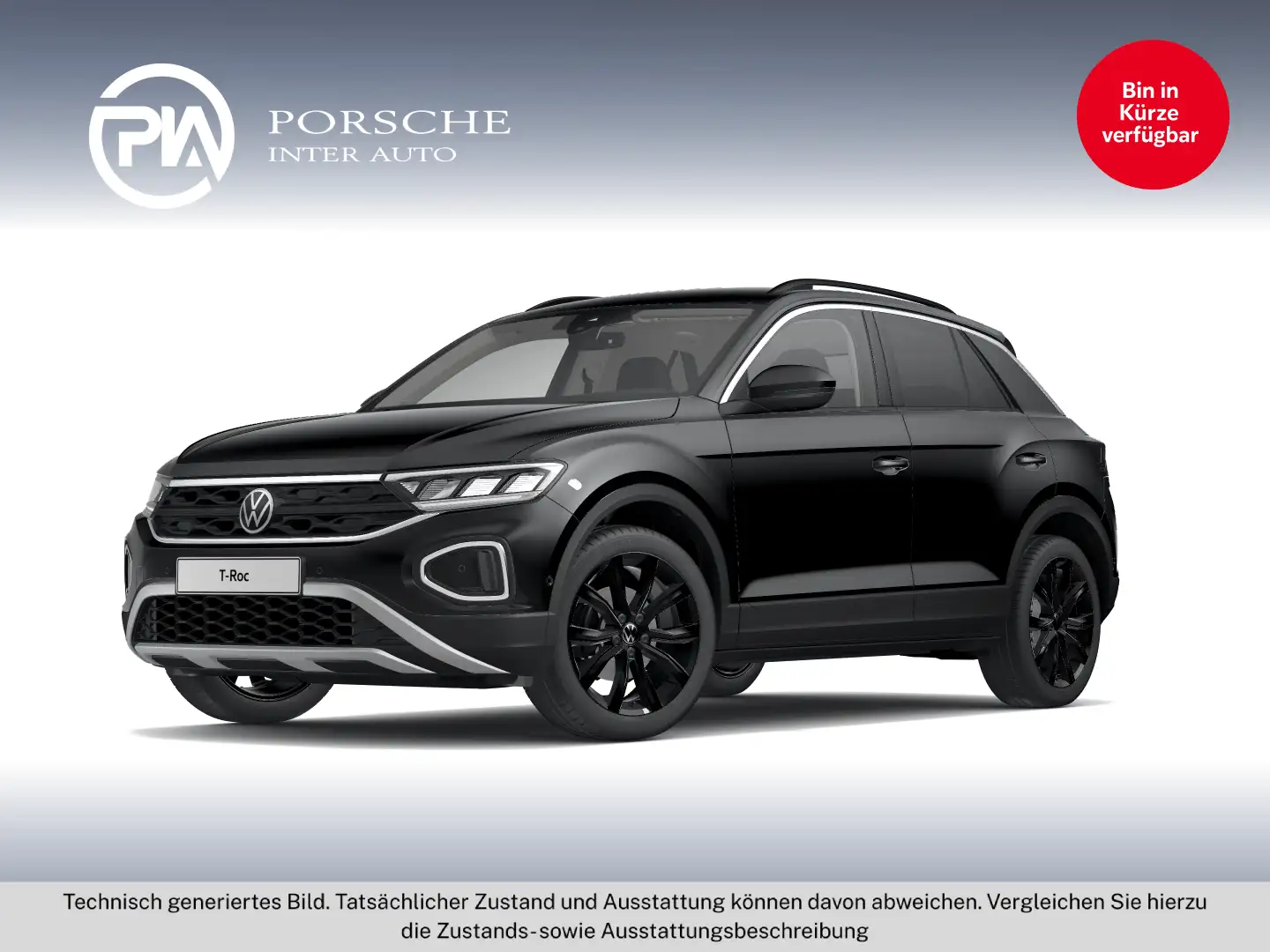 Volkswagen T-Roc Life TDI Schwarz - 1