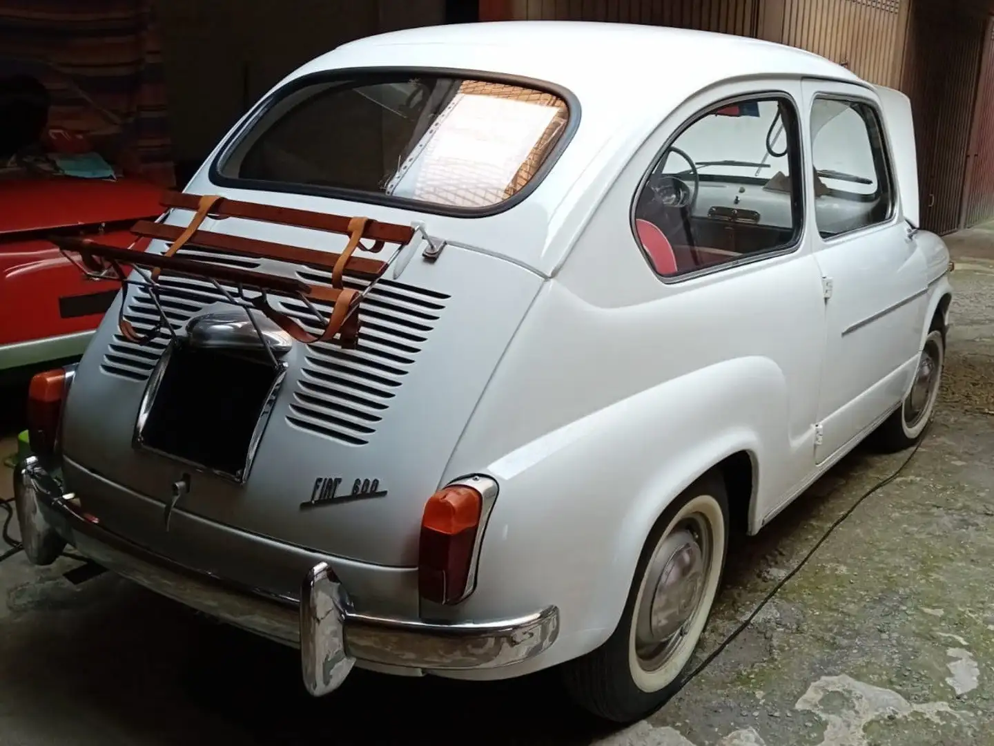 Fiat 600 D - Prima serie bijela - 2