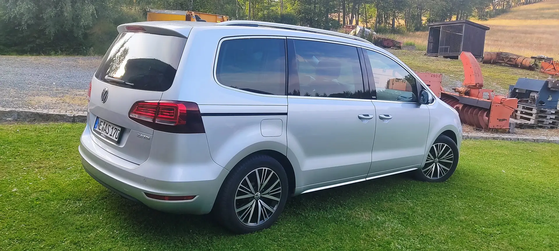 Volkswagen Sharan Sharan 2.0 TDI BlueMotion Technology Allstar Silber - 1