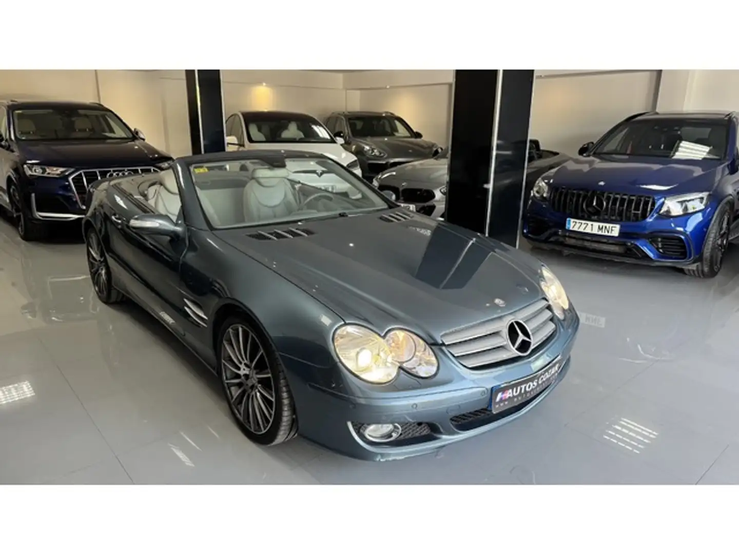 Mercedes-Benz SL 350 Aut. Gris - 1