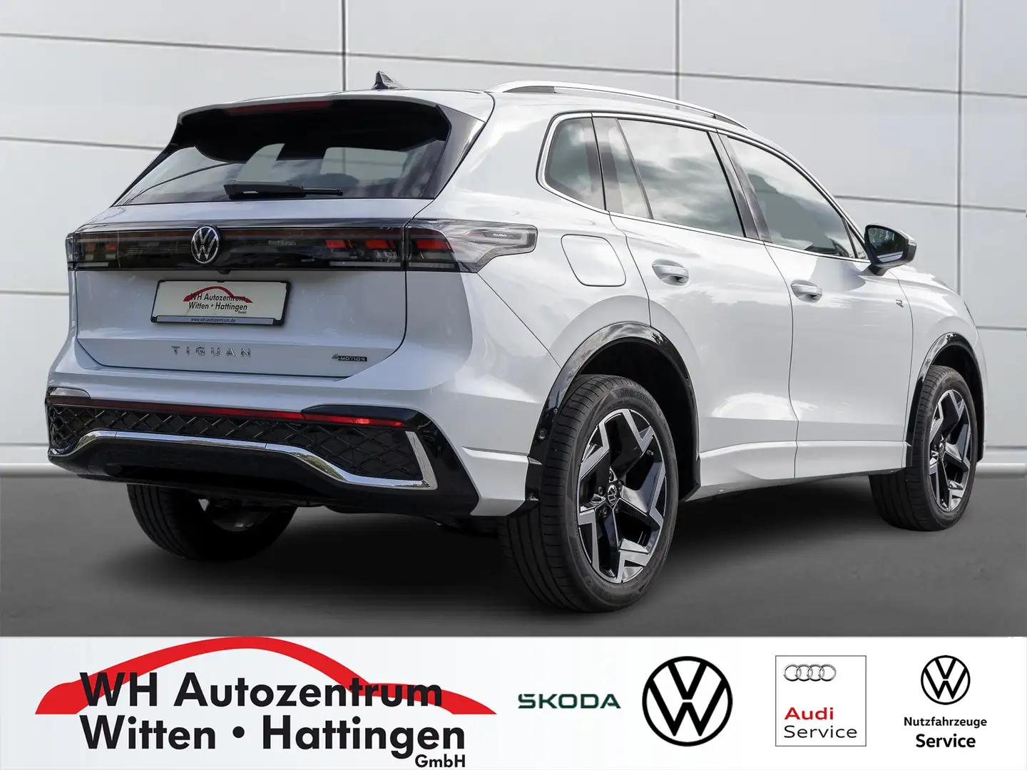 Volkswagen Tiguan 2.0 TDI DSG 4MOTION R-Line PANORAMA DCC AHK Weiß - 2