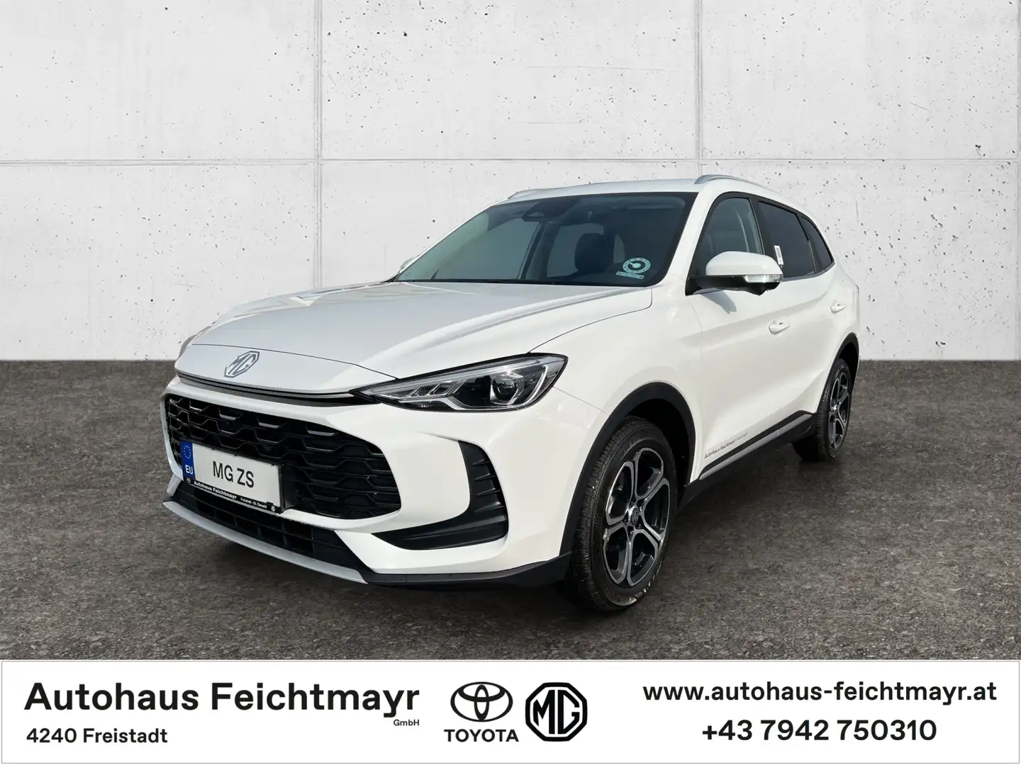 MG ZS Benzin+ Deluxe FWD 5tg. Weiß - 1