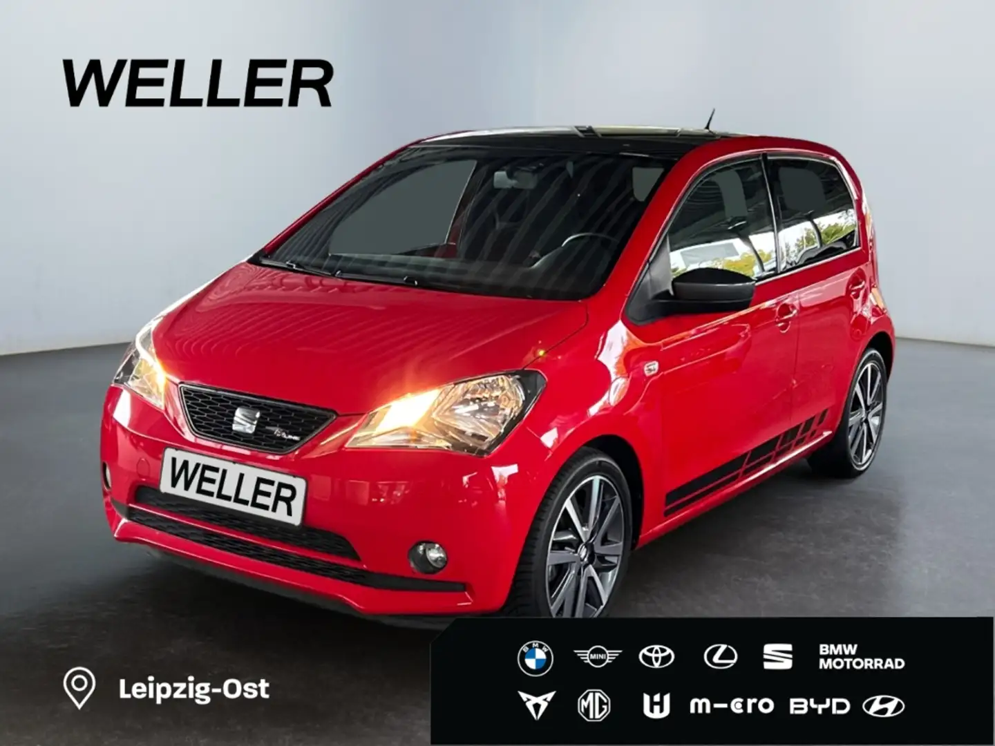 SEAT Mii 1.0 FR-Line*Panorama*SHZ*Bluetooth*Klima* Rot - 1