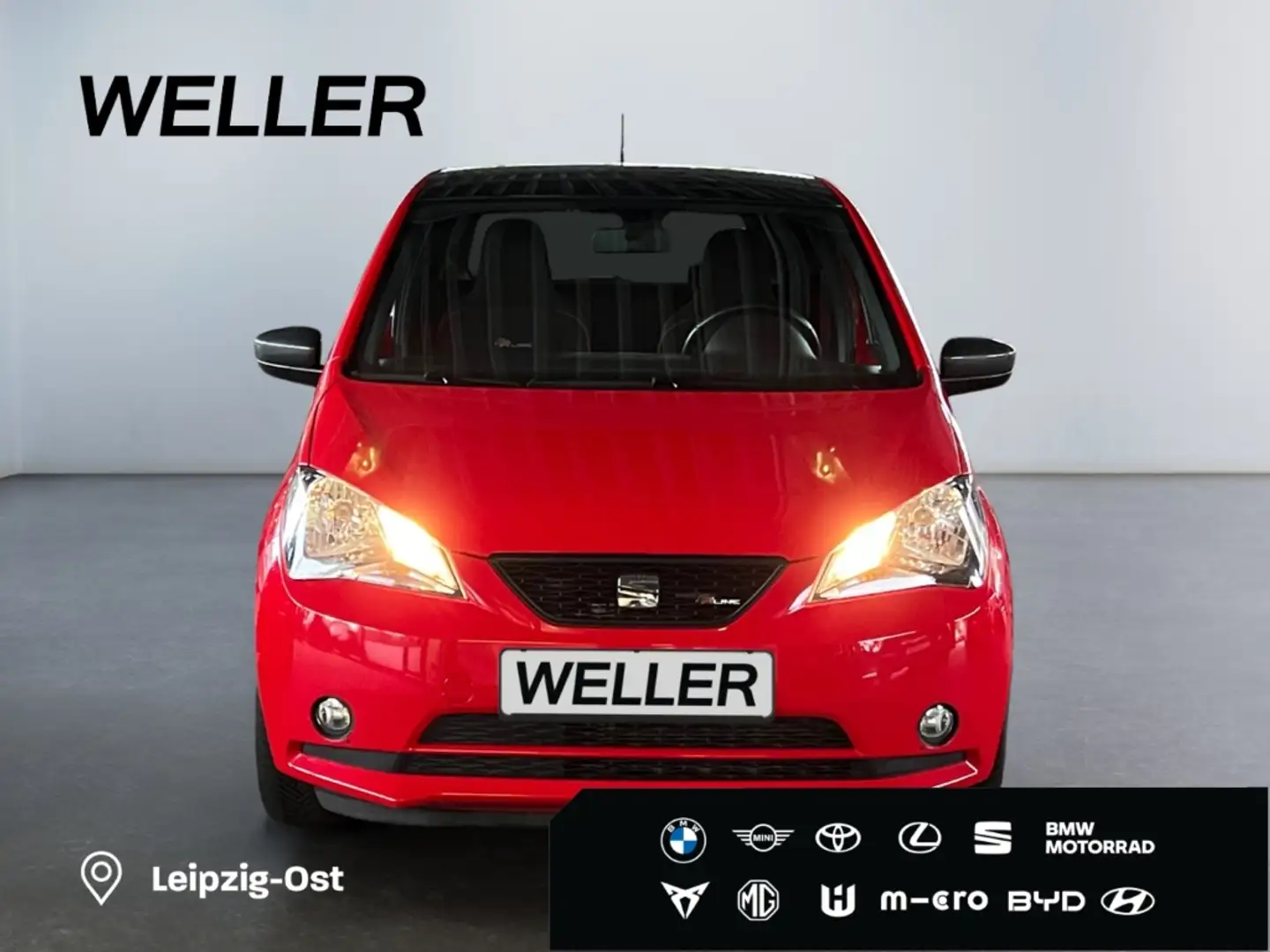 SEAT Mii 1.0 FR-Line*Panorama*SHZ*Bluetooth*Klima* Rot - 2