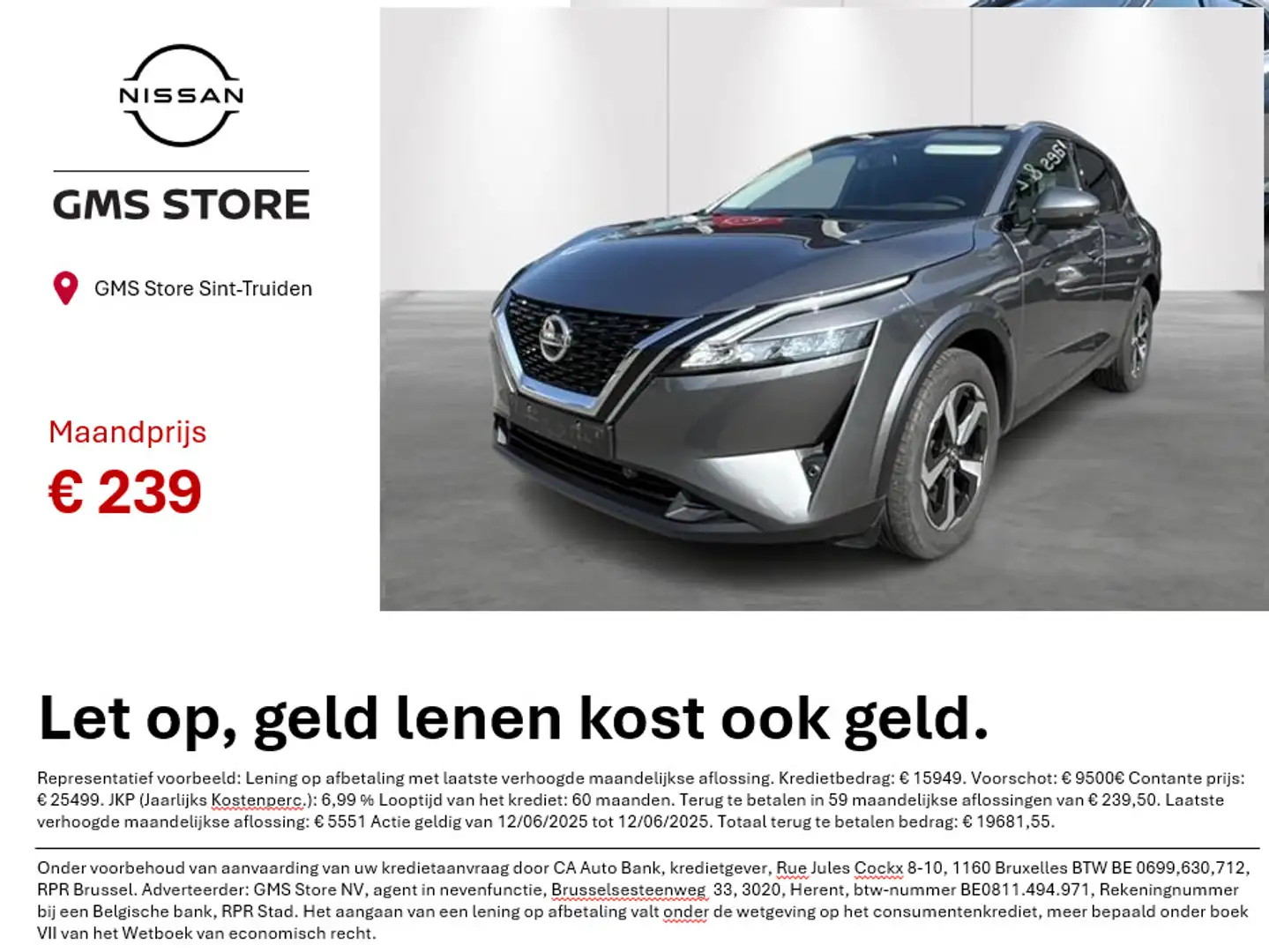 Nissan Qashqai MHEV 116KW N-Connecta Xtronic Automatische Airco, Zilver - 1