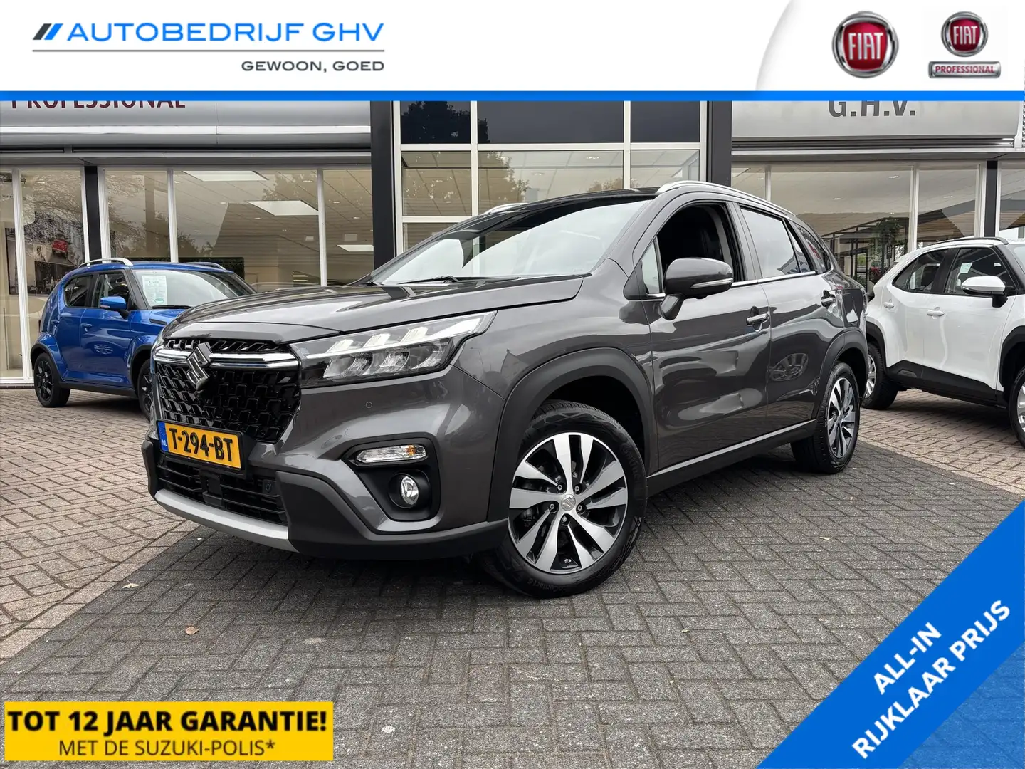 Suzuki S-Cross 1.4 Boosterjet 129PK Smart Hybrid Style Grijs - 1