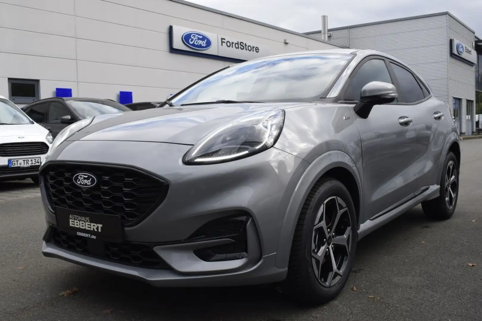 Ford Puma ST-LINE 1,0 Mild Hybrid, Allwetter, Winter- Argent - 1