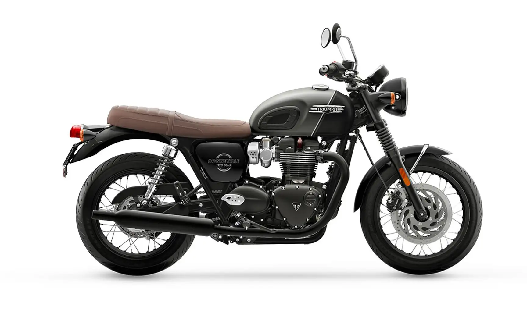 Triumph Bonneville T120 BLACK Plateado - 1
