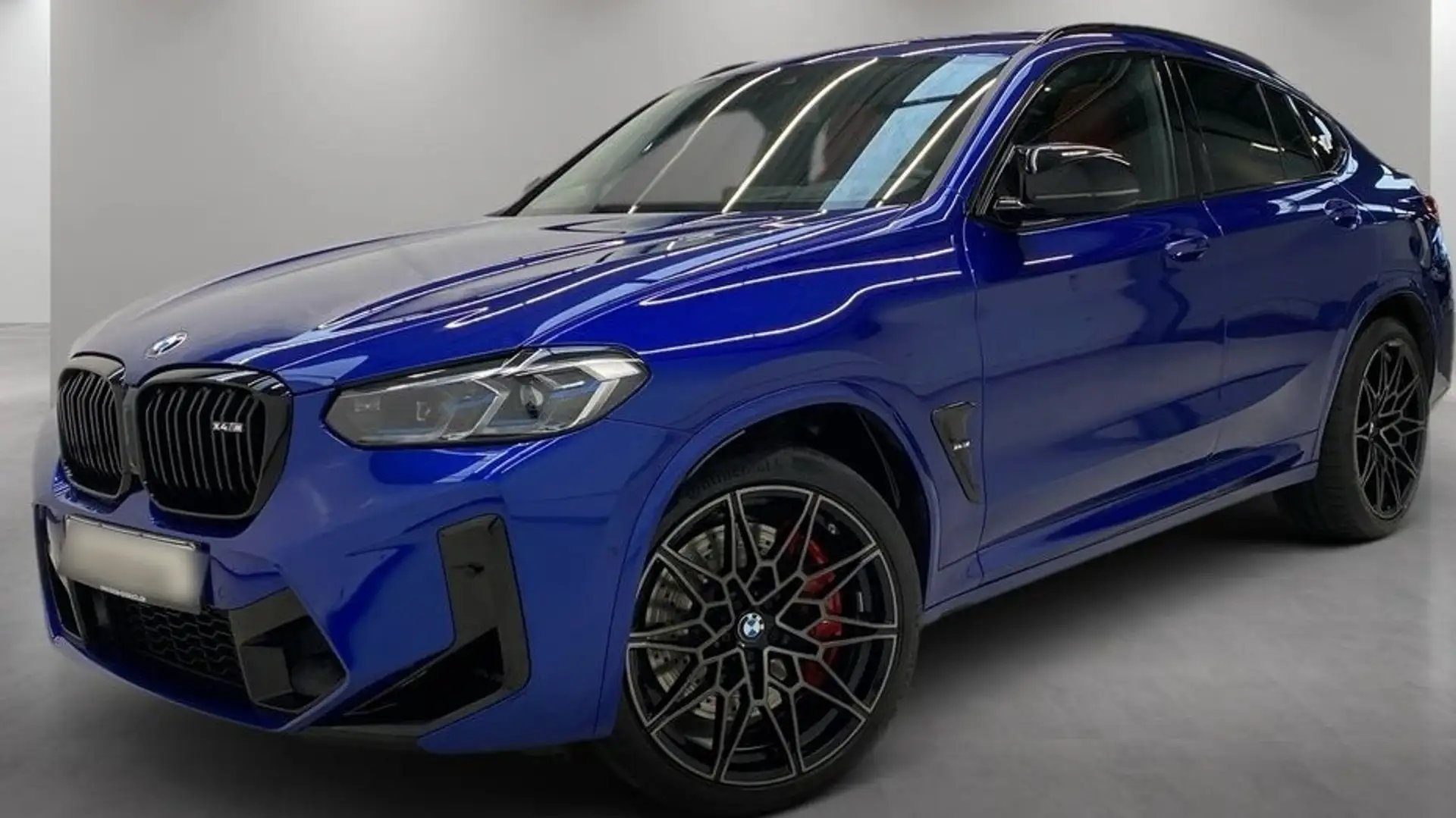 BMW X4 M Competition Bleu - 1
