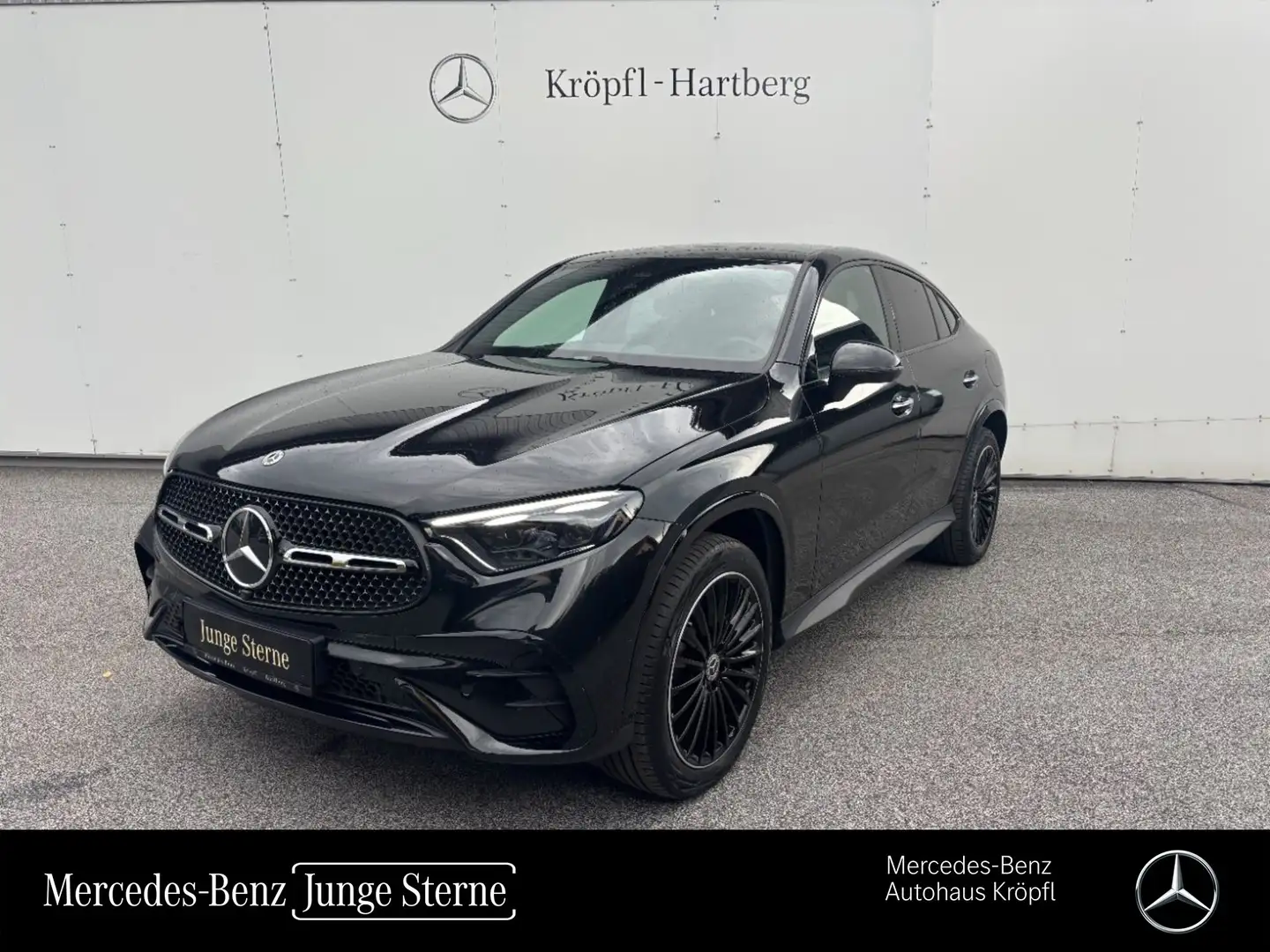 Mercedes-Benz GLC 300 de 4MATIC Coupé AMG Night AR MBUX Ambi Schwarz - 1