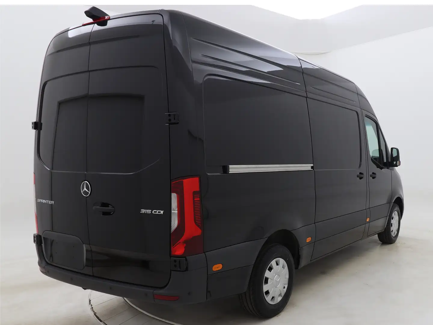 Mercedes-Benz Sprinter 315 CDI 150pk Automaat L2H2 RWD PRO 3,5 t trekhaak Zwart - 2