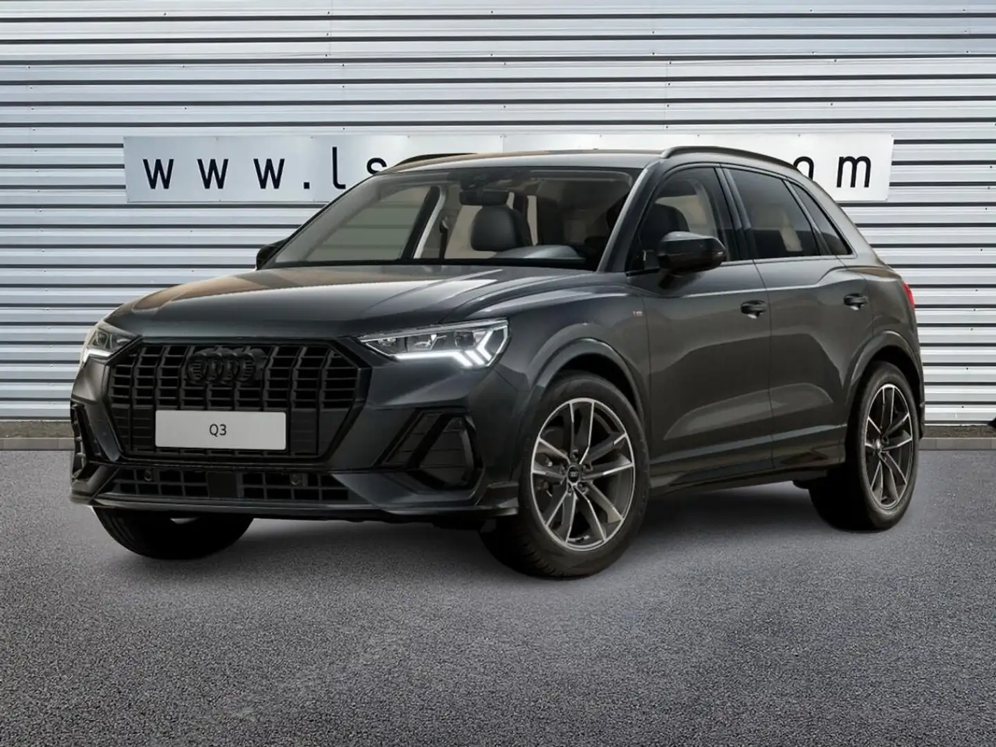 Audi Q3 2.0 35 TDI 150 S-tronic S Line Gris - 1