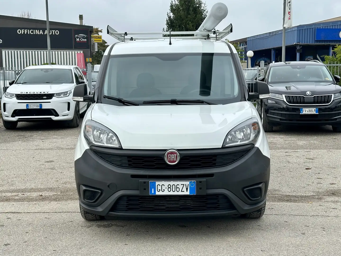 Fiat Doblo FURGONE 1.3 MJET 95CV E6D Bianco - 2