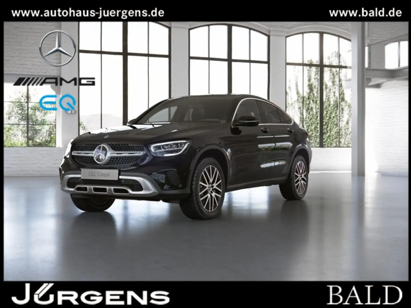 Mercedes-Benz GLC 300 de 4M Cp AHK/LED/Kamera/Easy-P/Memo/19" Schwarz - 1