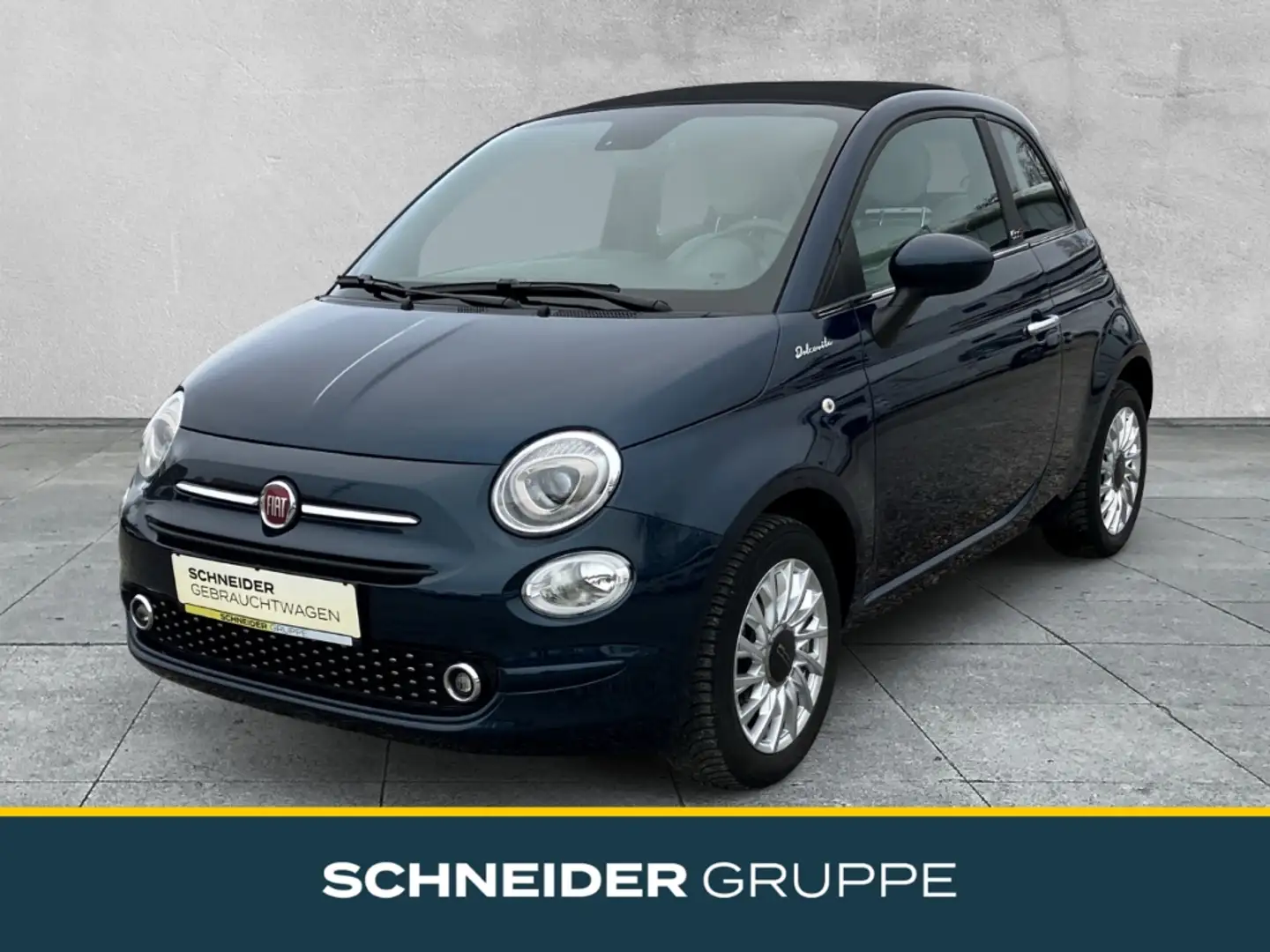 Fiat 500C 1.0 MILD HYBRID DOLCEVITA TEMPOMAT+KLIMA Blau - 1