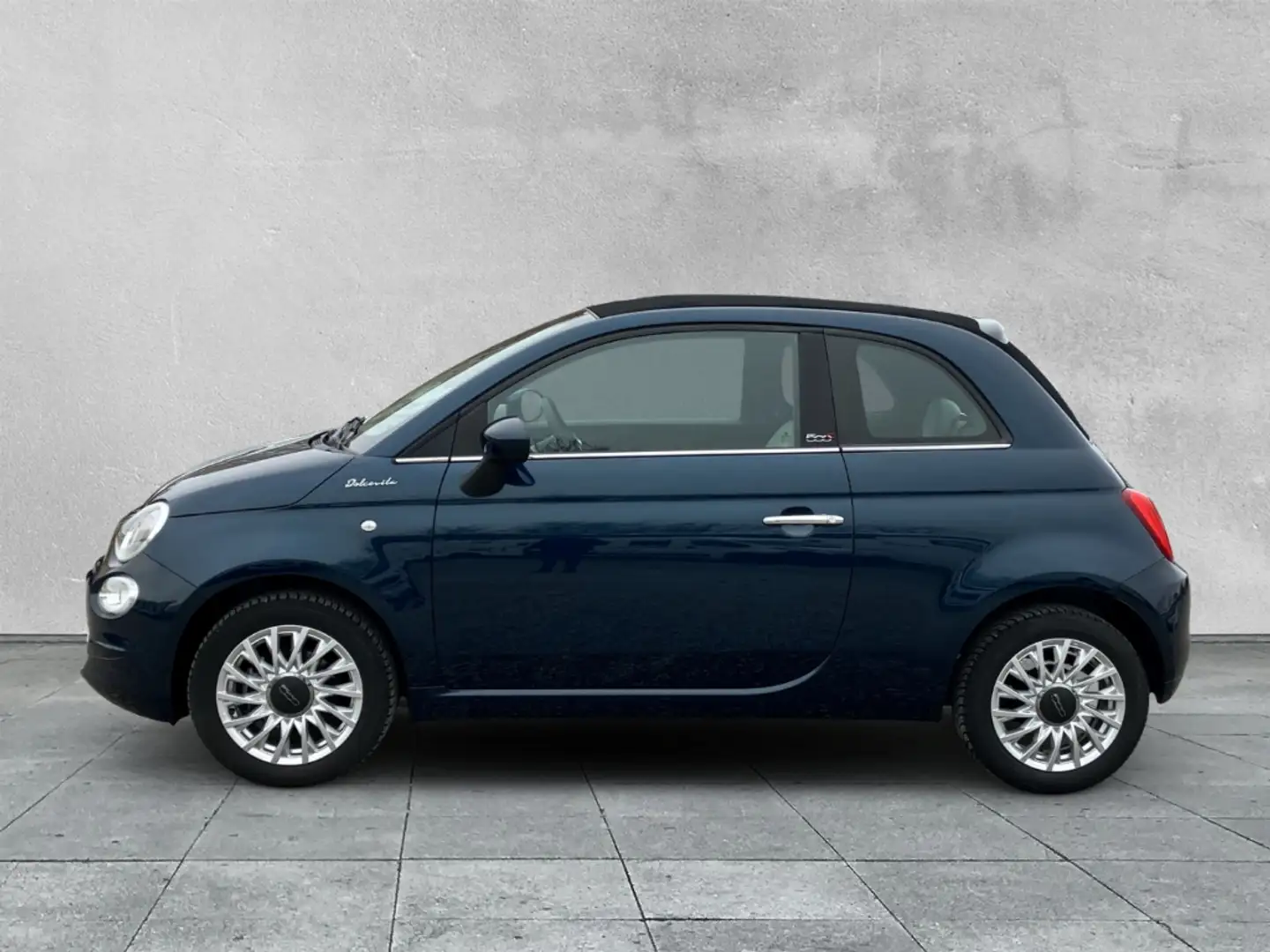 Fiat 500C 1.0 MILD HYBRID DOLCEVITA TEMPOMAT+KLIMA Blau - 2