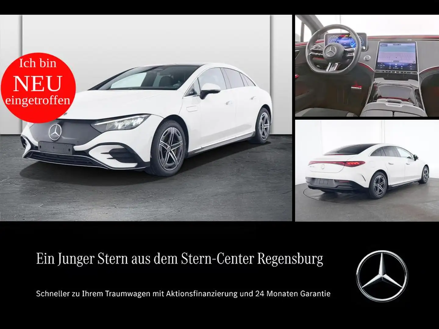 Mercedes-Benz EQE 300 AMG+PANO+KEYLESS-GO+MEMORY+DISTRONIC+LED Blanco - 1
