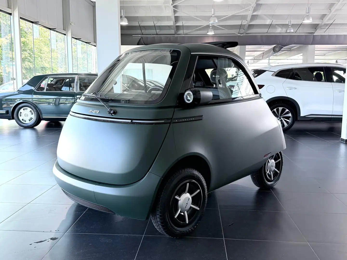 Micro Microlino 11kWh / 177km range - 90km/h - B rijbewijs - Nieuw Grün - 1