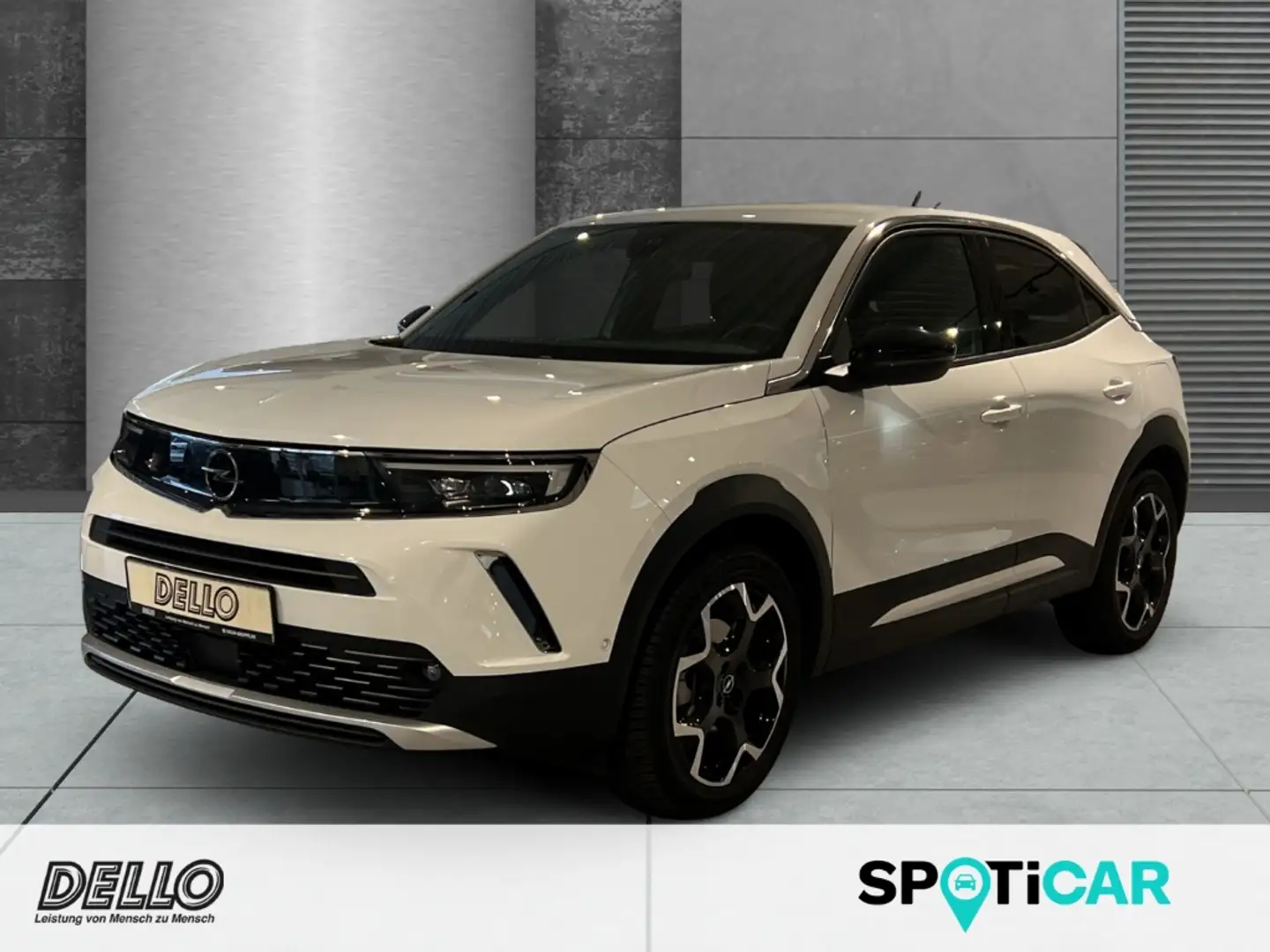 Opel Mokka-E Ultimate, LED, Allwetterräder, Sitz,-u.Lenkradheiz Weiß - 1