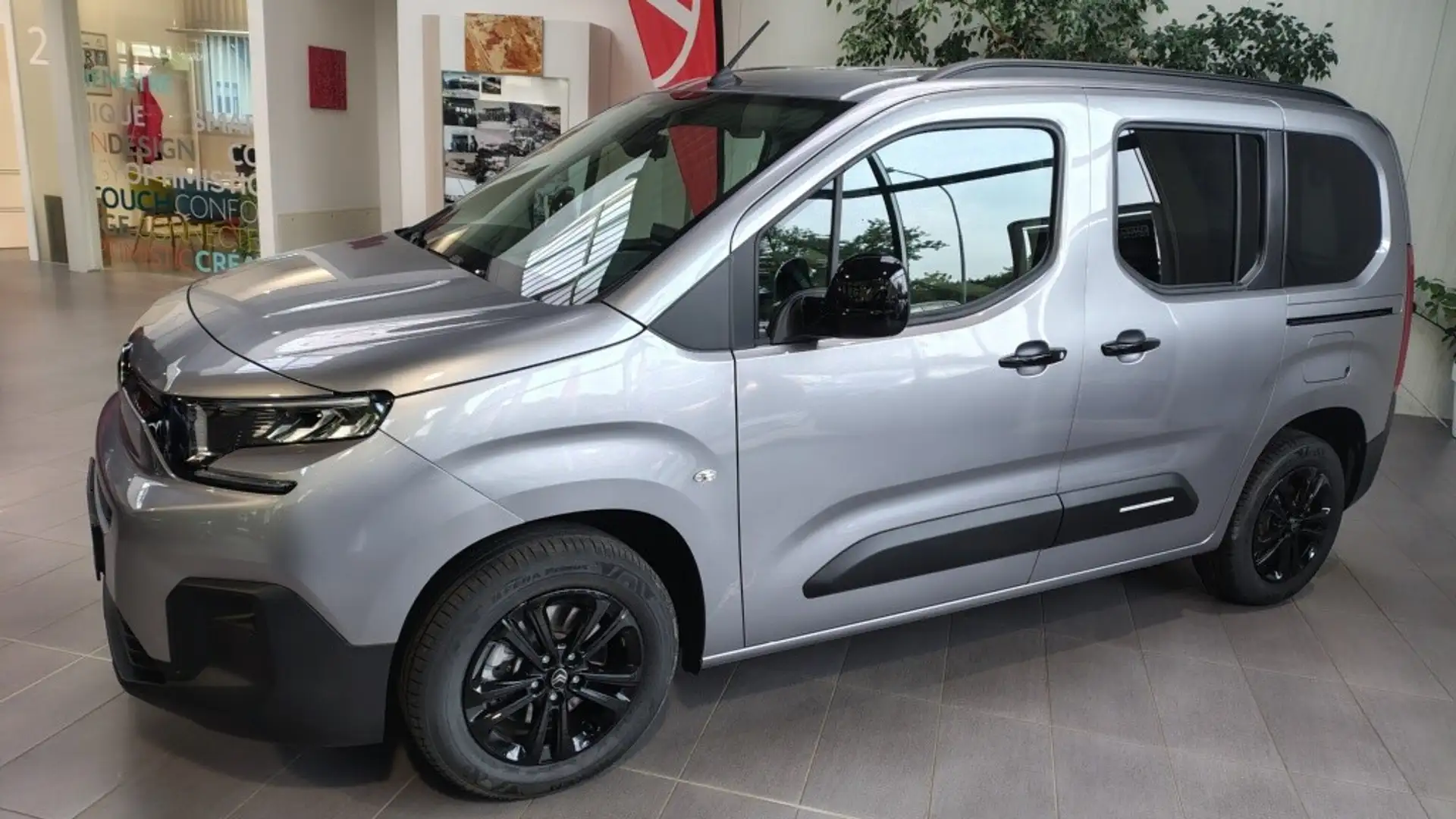 Citroen Berlingo BlueHDi 100 S&S Plus M Grau - 1