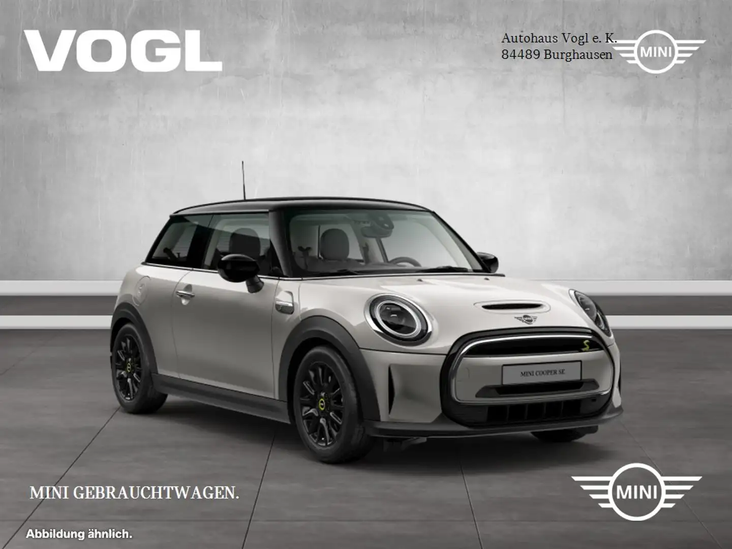 MINI Cooper SE Hatch Grau - 1