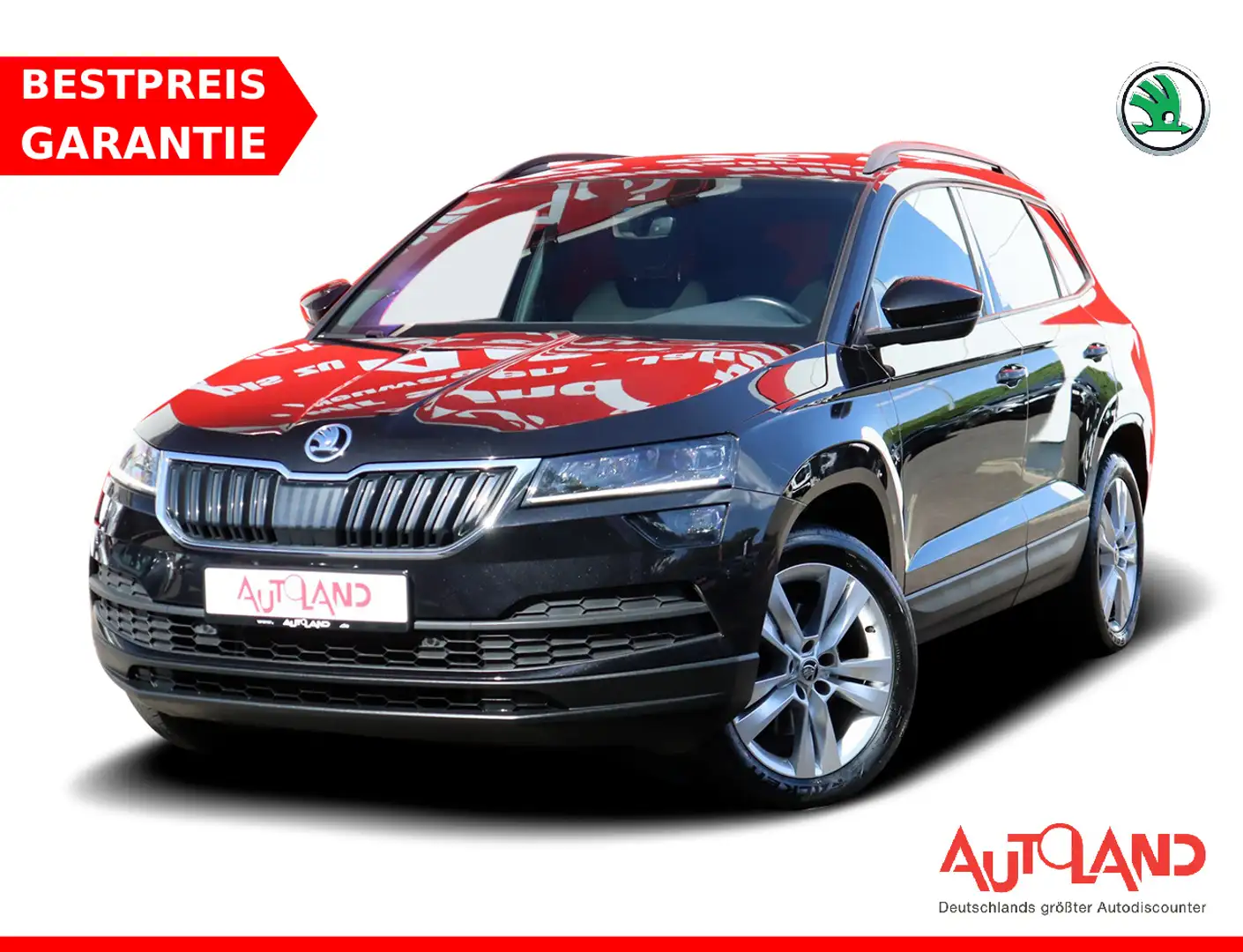 Skoda Karoq 2.0 TDI Style 4x4 LED PDC Navi SHZ beh.WSS Zwart - 1