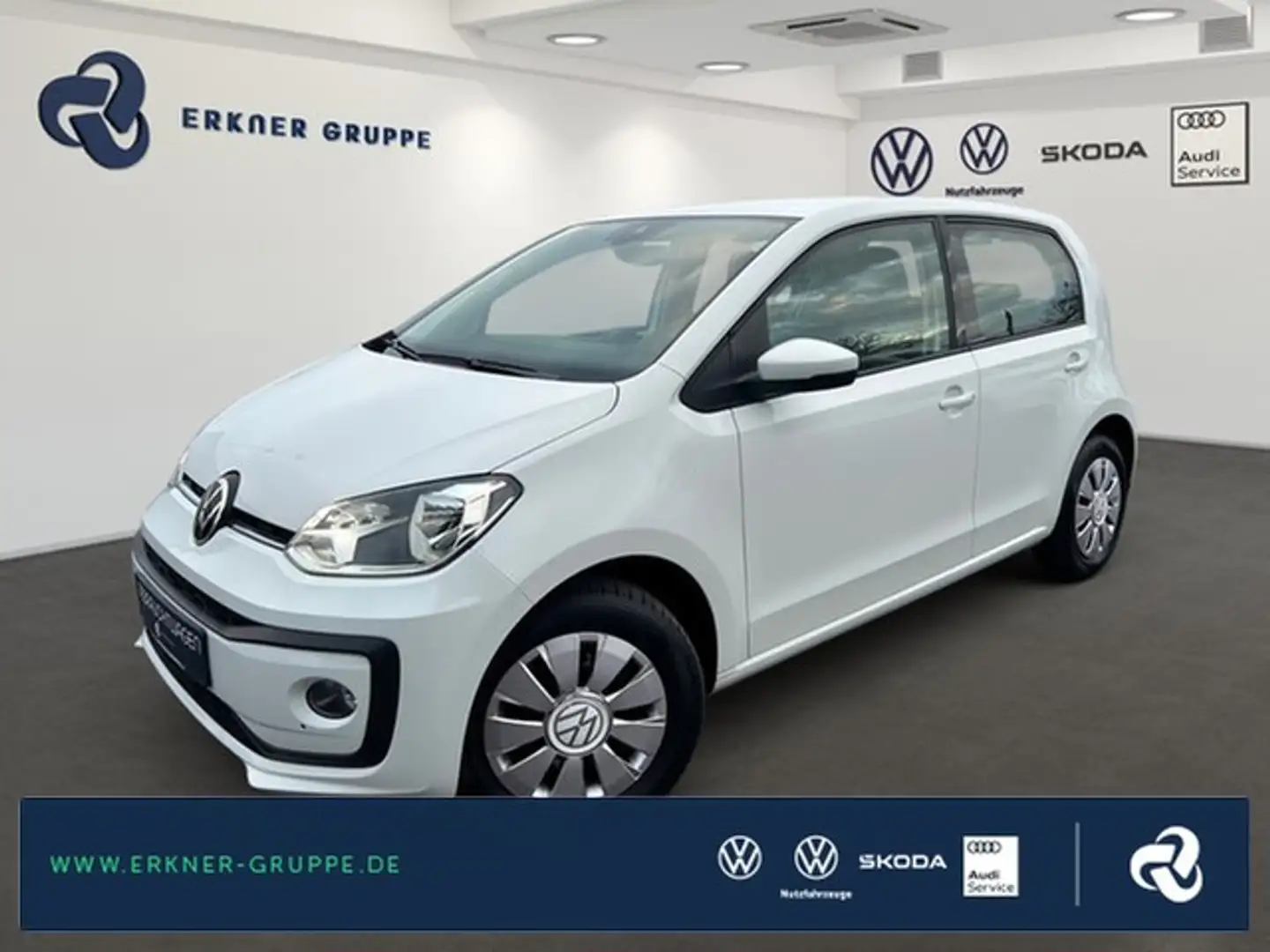 Volkswagen up! 1.0 KLIMA+TEMPOMAT+SITZHZ+BLUETOOTH+++ Bílá - 1